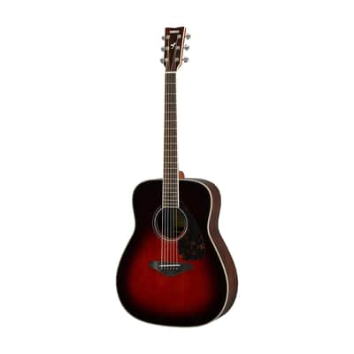 Yamaha FS830TBS Concert Acoustic - Tobacco Sunburst image 2