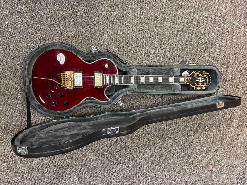 Epiphone Alex Lifeson Signature Les Paul Custom Axcess 2023 - Present - Ruby image 1