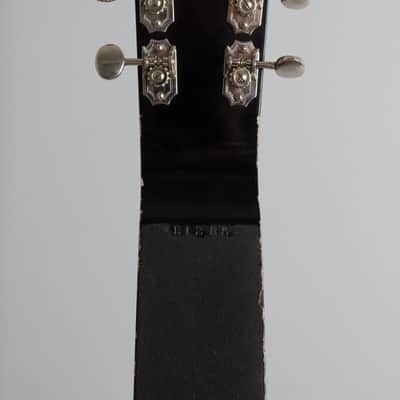 National Electric Hawaiian Lap Steel Electric Guitar (1938), ser. #B1295, original tan hard shell case. image 6