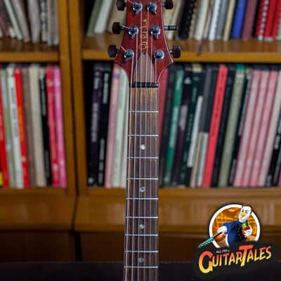 PRS Custom 24 1990 Brazilian fretboard Cherry Sunburst -VIDEO- image 6