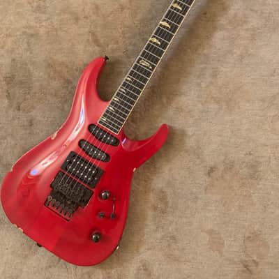 Kramer American Series Stagemaster Deluxe I late 1980's Translucent Red image 1