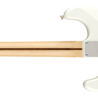 Fender - American Performer Stratocaster Electric Guitar w/ Rosewood Fingerboard - Arctic White - w/ Deluxe Gigbag image 3
