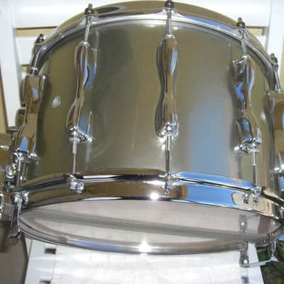 Slingerland Magnum Snare drum 70s/80s era - Silver Mist 14X(9) Mastadon! Near Xlnt Condition! image 6