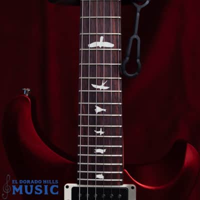 PRS CE24-08 Swamp Ash Limited Edition Red Apple Metallic image 5
