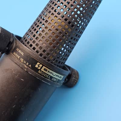 ☆Vintage 1970s Shure SM7 Microphone - Michael Jackson's Thriller Microphone image 2