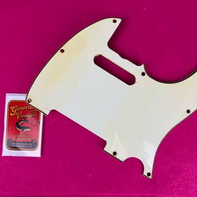 General Vintage Tone 1960’s pickguard for Telecaster ®️ extruded Máster of edad GVT®️ - Aged mint green image 8