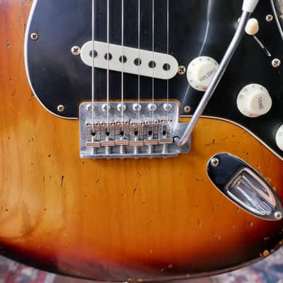 Fender Custom Shop LTD Poblano Strat Suphrel in Super Faded Aged 3-Color Sunburst image 5