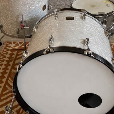 Gretsch Usa custom rock set 2010-2020 - White marine pearl image 1