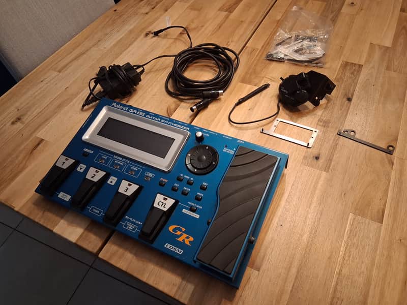 Roland GR-55 + GK3 ,câble 13pin et adaptateur guitare avec floyd rose imagen 1