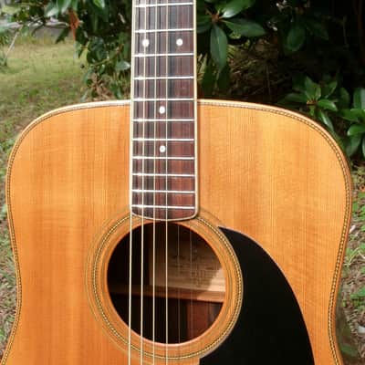 1974 Yairi YW-500R Old D28 style guitar+Hard Case image 3