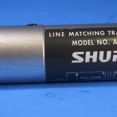 Three Shure A 96-F Lo Z/Hi Z Microphone Transformer '70s American Test Realtime A+ image 5