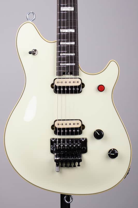EVH MIJ Series Signature Wolfgang - Ivory with Case, Floyd Rose & D-Tuna image 1