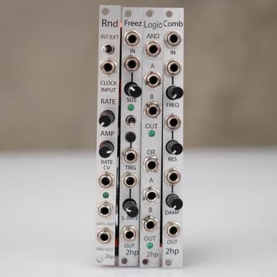 2hp Freez, Comb, Rnd, & Logic Eurorack Modules #58458 image 1
