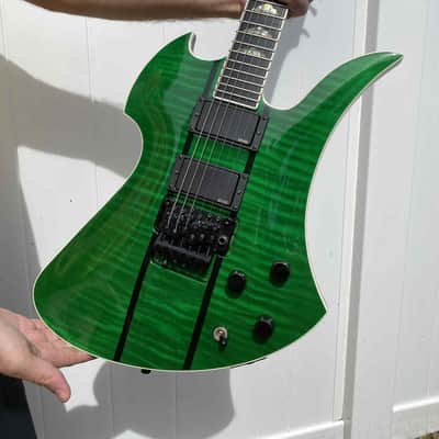 1998 B.C. Rich Mockingbird NAMM Carved Top image 2