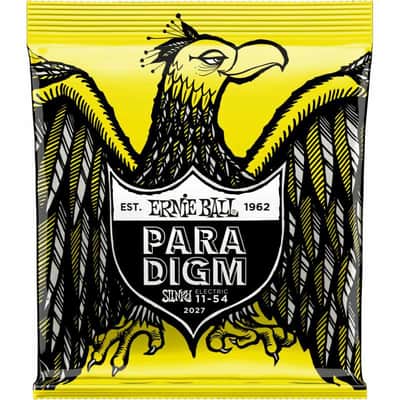 Ernie Ball 2027 Paradigm beefy slinky 11-54 image 1