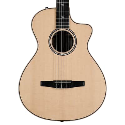 Taylor 812ce-N Grand Concert Classical Acoustic-Electric Guitar, with Case image 3
