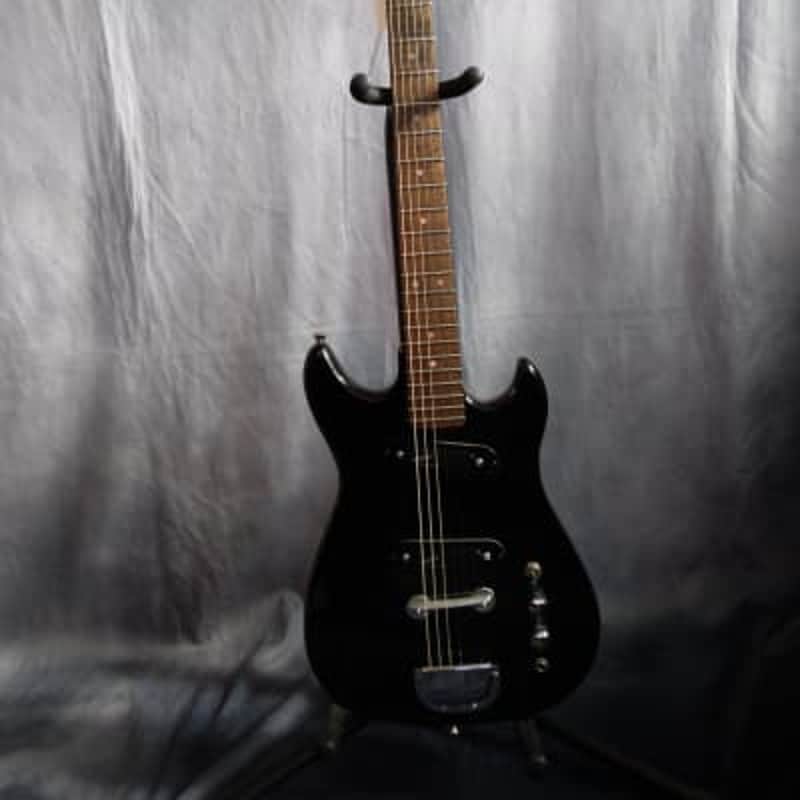 Samick Vista V2000 Short Scale Stratocaster Clone 1980s? - Black