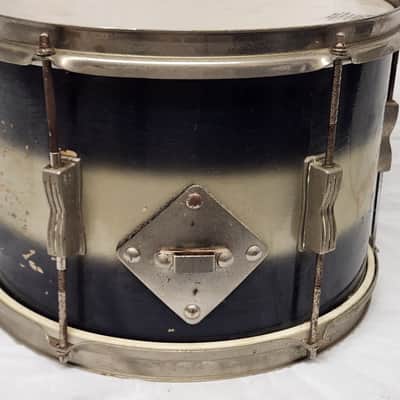 Vintage Early 1960s 1963 Ludwig Blue Silver Duco Club Date Tom Drum 9x13 image 4