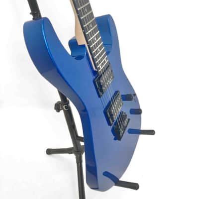 Jackson JS Series JS12 Dinky with Amaranth Fretboard - Metallic Blue image 4
