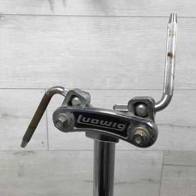 Ludwig Dual Tom Mount Stand Blue/Olive image 2