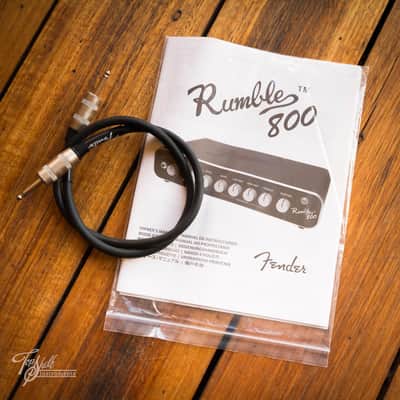 Fender Rumble 800 HD Bass Amplifier Head image 8