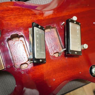 Rare 1991 Greco SS-720/L LH Left-Handed Mint Collection SG – Cherry Red – MIJ Japan image 14