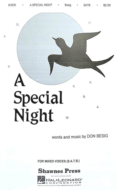 A Special Night - Words and Music by Don Besig Bild 1