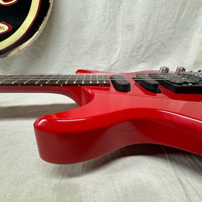 Hamer USA SS1 ss 1 Steve Stevens Signature Guitar with Case 1984 - Red image 19