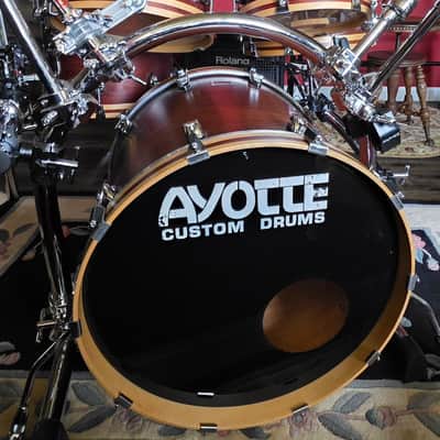 Ayotte Custom Wood Hoops 1990's Ray Ayotte Era - African Walnut Satin image 3