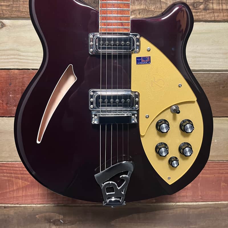 2007 Rickenbacker 360 DCM 75th Anniversary Dark Cherry Metallic