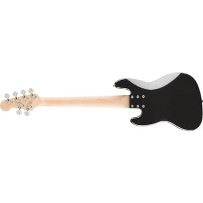 Squier Affinity Jazz Bass VI - Laurel Fingerboard, Black Metallic image 5