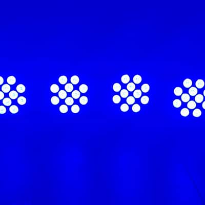 (8)Chauvet SlimPAR Pro Pix Hex-Color DMX RGBAW+UV Par Wash Light Fixtures image 7