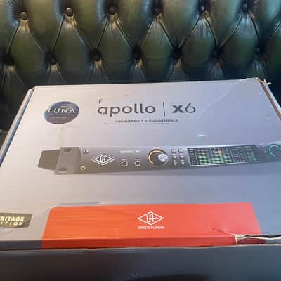 Universal audio Apollo x6 Thunderbolt 3 audio interface image 5