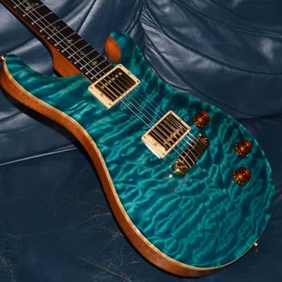 PRS Custom 22 Artist Package Quilt 2007 - Turquoise image 1