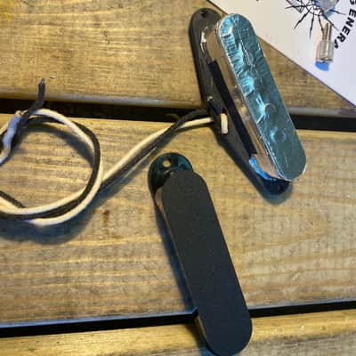 General Vintage Tone  Musicmaster Bass Pickup hand wound Alnico 5 scatter wound hand made  2020 Blac image 5