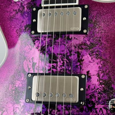 ESP Original Series Eclipse Custom Electric Guitar w/ Case - Purple Peel image 6