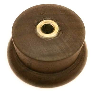 Solid Walnut Reproduction 1938 Zenith Shutter Dial Tuning Style Radio Knob-Solid Walnut Reproduction 1938 Zenith Shutter Dial Tuning Style Knob image 3