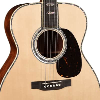 Martin Custom Shop M-45 Style Grand Auditorium High Altitude Swiss Spruce/Quilted Bubinga Natural (Serial #M3058460) image 9