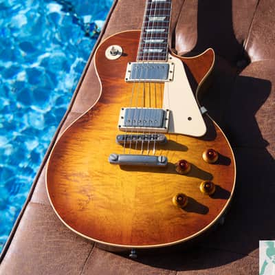Classic 1981 Gibson Les Paul Heritage Series Standard-80 - Heritage Cherry Sunburst (Aged/Faded) - Yamano Handpicked Export w Original Hard Case - Pro Set Up w Perfect Frets/Action/Intonation! image 10