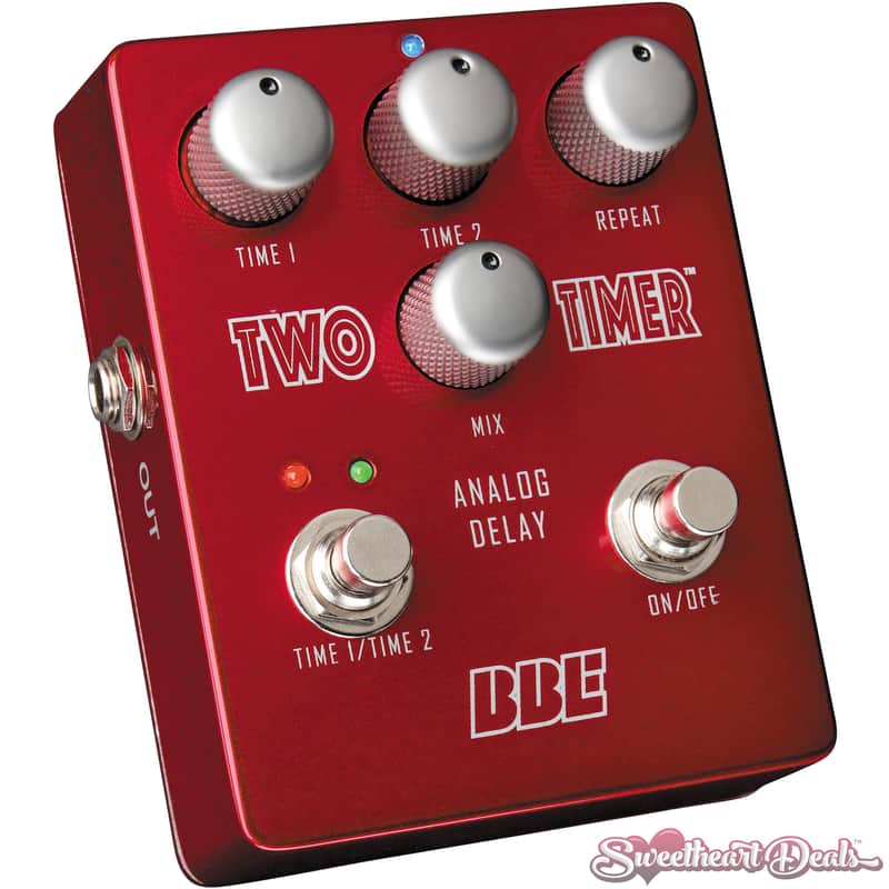BBE Two Timer Dual Mode Analog Delay Guitar Effect Pedal image 1