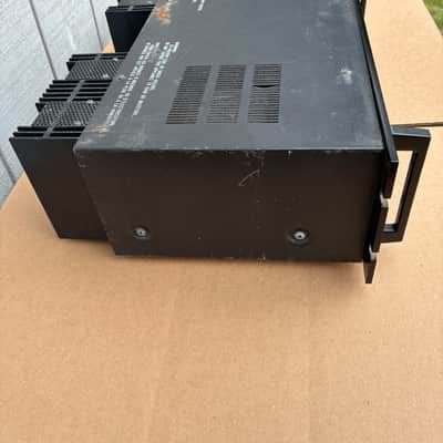 Vintage Nikko Alpha II Stereo Power Amplifier 120WPC Japan Black VU Tested image 9