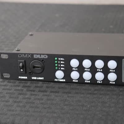 Elation DMX-DUO 96-Channel Lighting Recorder/Controller Black image 2