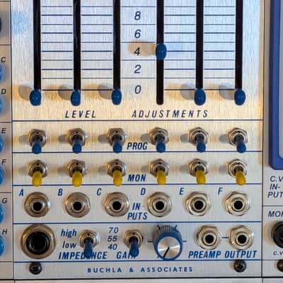 Buchla - 207 Classic Reissue – Mixer/Preamplifier image 3