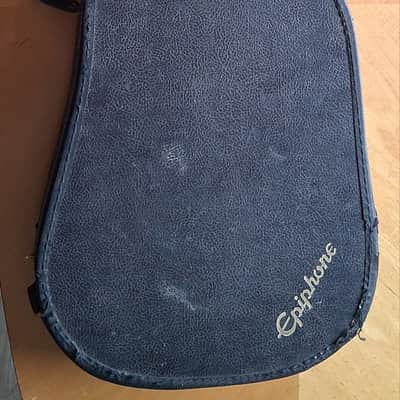 Epiphone Electric Guitar Case CHIPBOARD USA 3 LATCH 70s - BLACK / BROWN INSIDE image 1