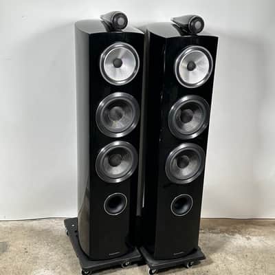 Bowers & Wilkins B&W 804 D3 Floorstanding Speakers Pair Piano Black
