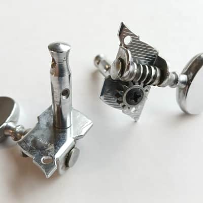 1960's Univox Ventura 3x3 Guitar Tuners Matsumoku Japan image 3
