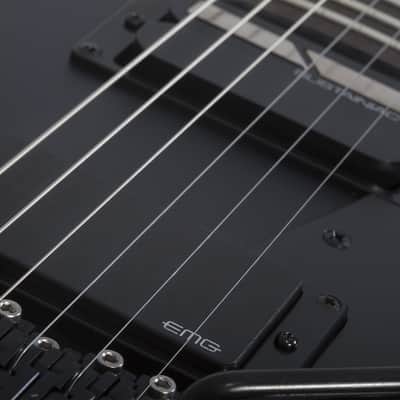 Schecter Jake Pitts E-1 FR S Satin Black Open Pore image 9