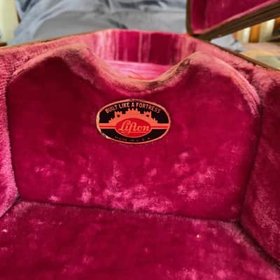 Classic Vintage Cali Girl Lifton Guitar Case Gibson L5 L7 or J200 1960 image 3