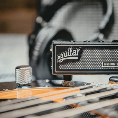 Aguilar amPlug 3 Tone Hammer Bass Guitar Headphone Amplifier image 12