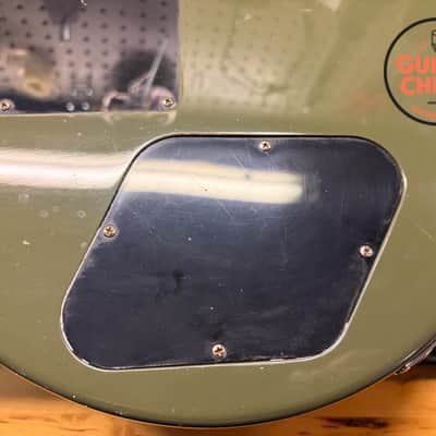 2022 Gibson Custom Shop Les Paul Custom Axcess Floyd Rose Olive Drab w/ OHSC + COA image 21